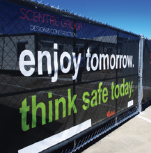 Load image into Gallery viewer, 14 Mil Mesh Banner with Removable Liner 60 x 150 (3 inch core)