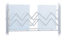 Load image into Gallery viewer, 9 Inch x 1-1/2 Inch Wire Snap on Catalog Holder/ 1 Inch Diameter