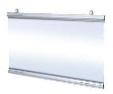 Load image into Gallery viewer, 4 Inch X 1-1/2 Inch Acrylic Snap on Pamphlet Holder/ 3/4 Inch Diameter