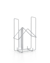 Load image into Gallery viewer, 4 Inch x 1-1/2 Inch Wire Snap on Pamphlet Holder/ 3/4 Inch Diameter