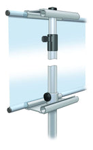 Load image into Gallery viewer, Promo Banner Stand, single sided with matte black finish