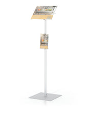 Load image into Gallery viewer, 9 Inch x 1-1/2 Inch Acrylic Snap on Catalog Holder/ 3/4 Inch Diameter