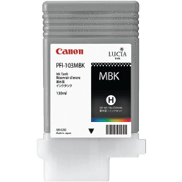 Canon PFI-103MBK Matte Black Ink - 130ml | 2211B001AA