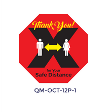 Load image into Gallery viewer, Pre-Cut & Printed Social Distancing Stickers