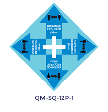 Load image into Gallery viewer, Pre-Cut & Printed Social Distancing Stickers