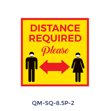 Load image into Gallery viewer, Pre-Cut & Printed Social Distancing Stickers