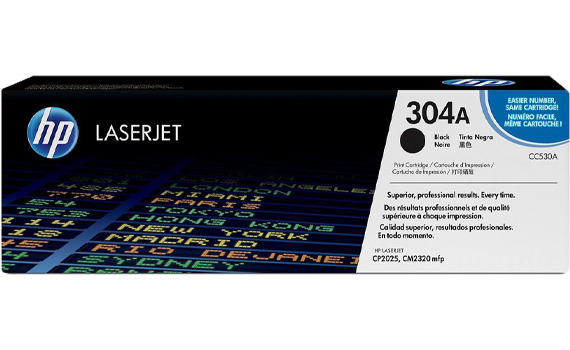 Buy 1 Pack Replaces HP 304A CC530A CC530 Black Toner Cartridges For HP Color LaserJet CP2025DN Buy 1 Pack Replaces HP 304A CC530A CC530 Black Toner Cartridges For HP Color LaserJet CP2025DN