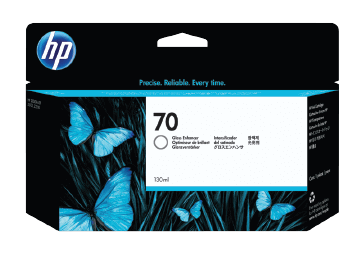 HP 70 130-ml Gloss Enhancer DesignJet Ink Cartridge | C9459A