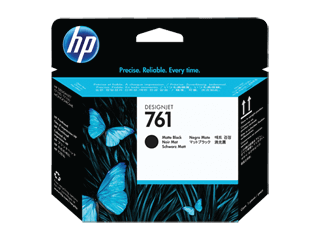 HP 761 Matte Black and Matte Black DesignJet Printhead | CH648A