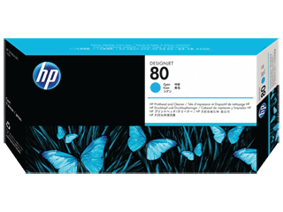 HP 80 Cyan DesignJet Printhead | C4821A