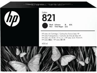 HP 821A  400-ML Black Latex ink Cartridge | G0Y89A