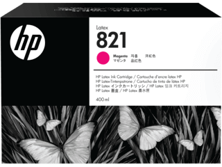 HP 821A  400-ML Magenta Latex ink Cartridge | G0Y87A