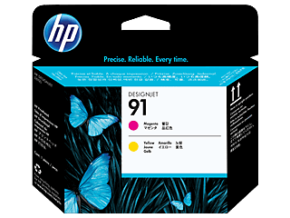 HP 91, (C9461A) Magenta/Yellow Printhead HP 91, (C9461A) Magenta/Yellow Printhead