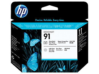 HP 91 Photo Black and Light Gray DesignJet Printhead | C9463A