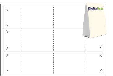 table tent template 12 x 18 Table Tent 3-Up | 4 x 6