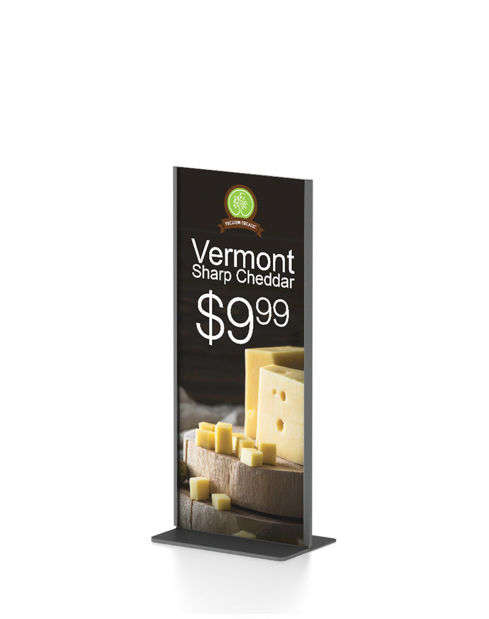 Countertop Signback | 11 Inch x 17 Inch | Double Sided