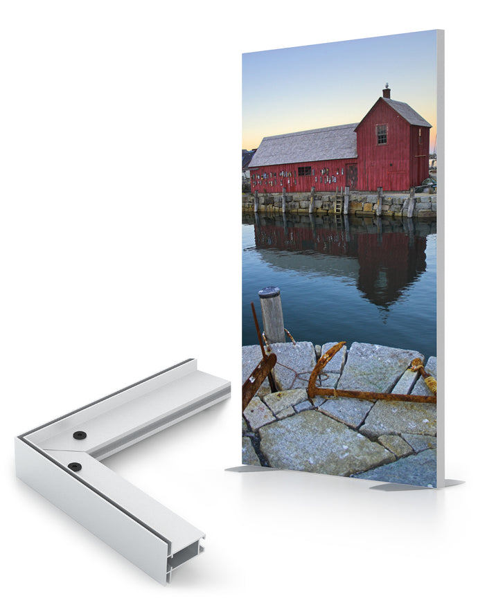 Charisma Double Sided 36 x 60 Ceiling Horizontal Silver
