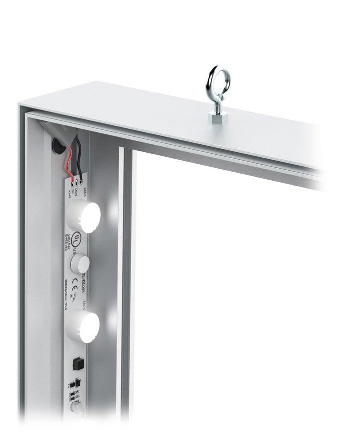 Charisma Led | Ceiling | Vertical | 48 X 96