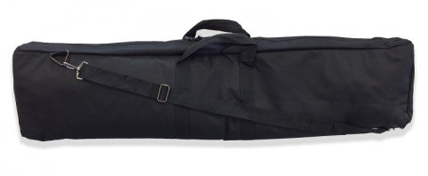 Multi-pocketed Bag Has Full Length-center Zipper. Length 40.