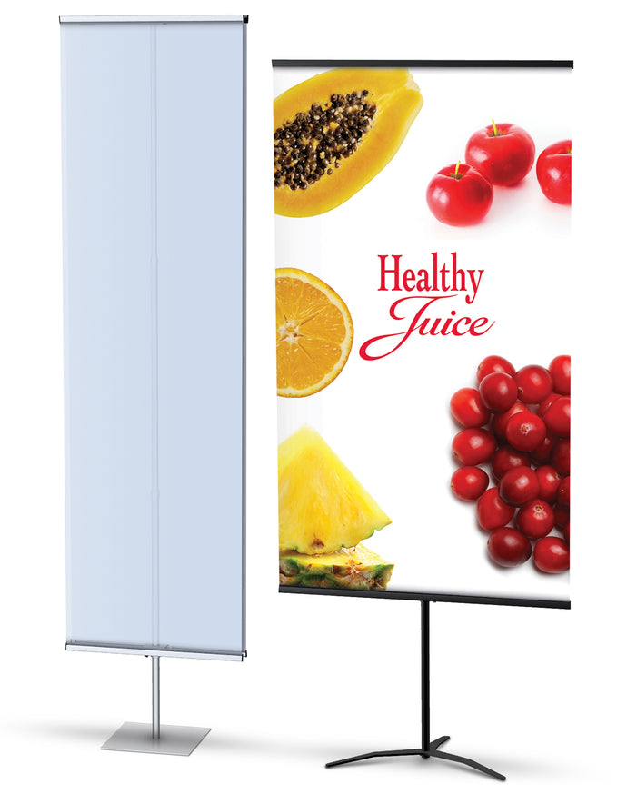 Nexus Snapbar Stand | 36 Inch Single | Travel Base | Silver