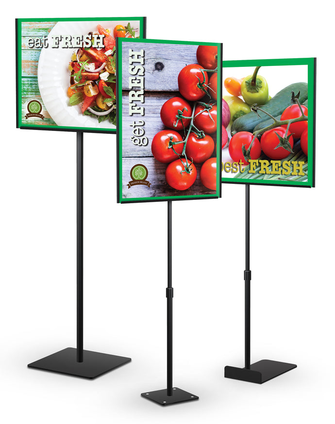 Signbacks | 11 x 17 | 2-sided | Tele | Hor | Screw Dn