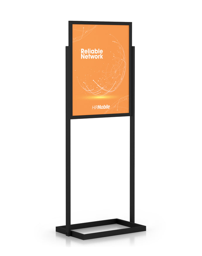Poster Signholder 22 x 28 Black