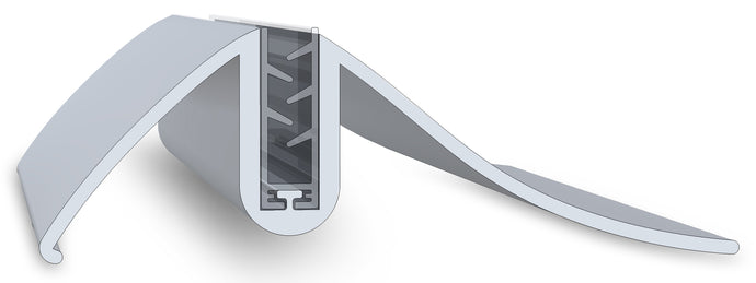 Arctop Signholder (17 Upright Base Only) | Silver