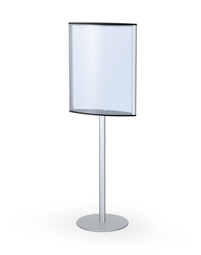 Convex Signholder | 22 x 56 | Black
