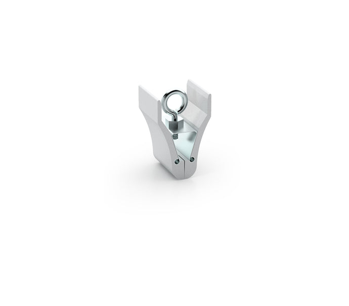 Mini Clamp With Eye Hook | Silver
