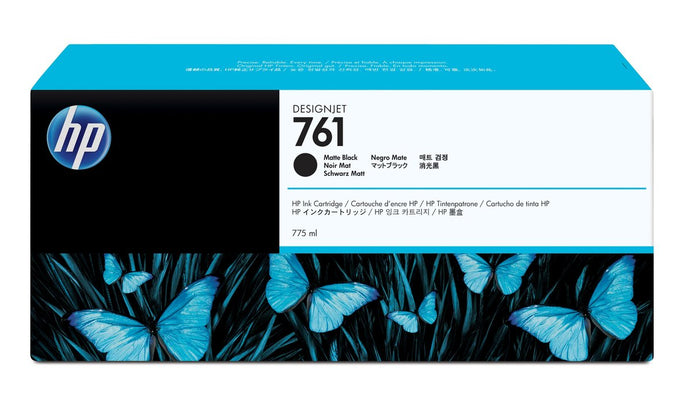 HP 761 775-ml Matte Black DesignJet Ink Cartridge | CM997A