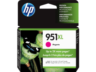 HP 951XL 24-ml Magenta Ink Cartridge | CN047AN