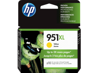 HP 951XL 24-ml Yellow Ink Cartridge | CN048AN