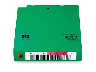 HP LTO4 Ultrium RW Custom Label 20 Tapes | C7974AL