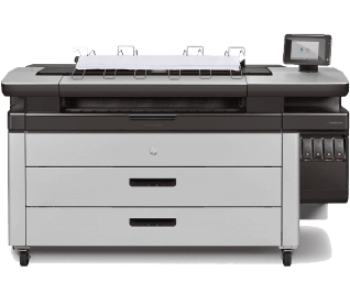 HP PageWide XL 4100 Printer w/ Top Stacker 2V01A#B1K