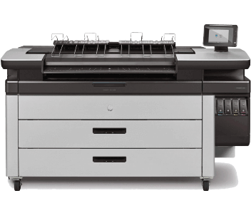 HP PageWide XL 4600 MFP w/ Top Stacker | RS312A#B1K