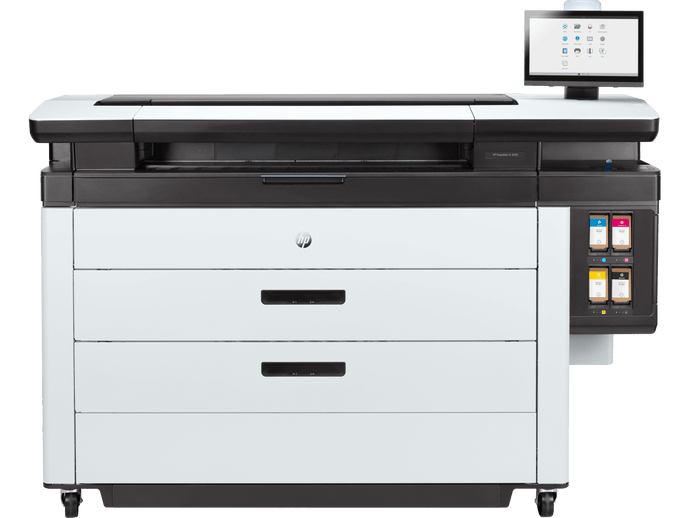 HP PageWide XL 8200 40-in Printer with High-capacity Stacker | 4VW18B