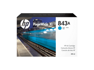 HP 843A 400-ml Cyan Ink Cartridge | C1Q58A