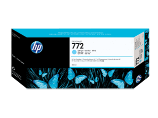 HP 772 300-ml Light Cyan DesignJet Ink Cartridge | CN632A