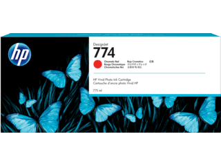 HP 774 Chromatic Red Ink Cartridge | P2W02A