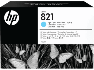 HP 821A  400-ML Light Cyan Latex ink Cartridge | G0Y90A