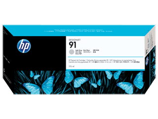 HP 91 775-ml Light Gray DesignJet Ink Cartridge | C9466A