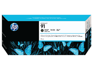HP 91 775-ml Matte Black DesignJet Ink Cartridge | C9464A