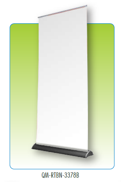 RETRACTABLE BANNER STAND 33X78