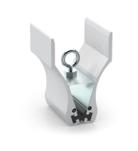 Visual Clamp With Eye Hook | Silver